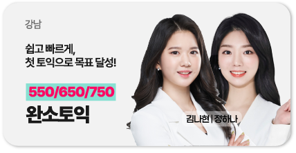 강남 완소토익